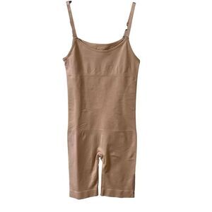 Shapermint Essentials full shaper tank and short beige sz small